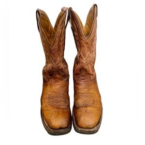 Lucchese Leather Western Boots 11 D Used Broken In